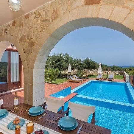 Villa Katerina With Eco Heated Pool Spiliá Eksteriør bilde