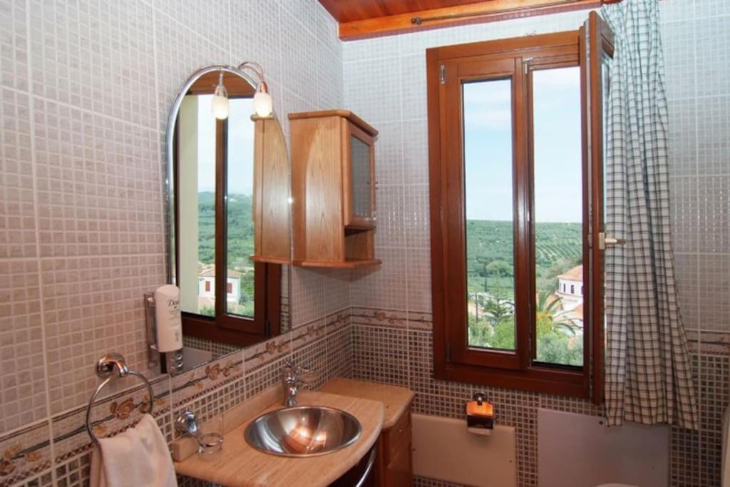 Villa Katerina With Eco Heated Pool Spiliá Eksteriør bilde