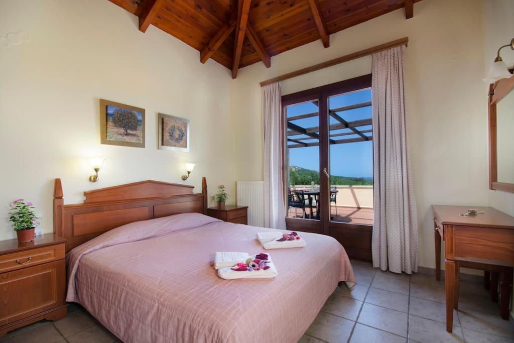 Villa Katerina With Eco Heated Pool Spiliá Eksteriør bilde