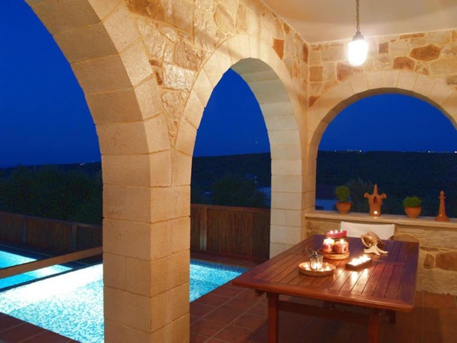 Villa Katerina With Eco Heated Pool Spiliá Eksteriør bilde