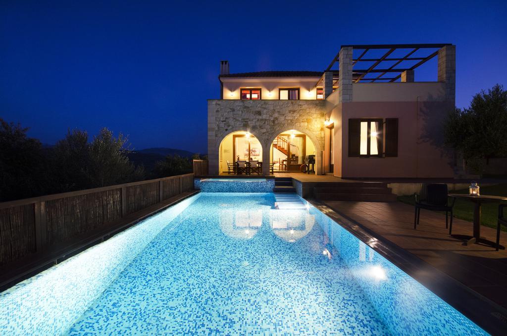 Villa Katerina With Eco Heated Pool Spiliá Eksteriør bilde